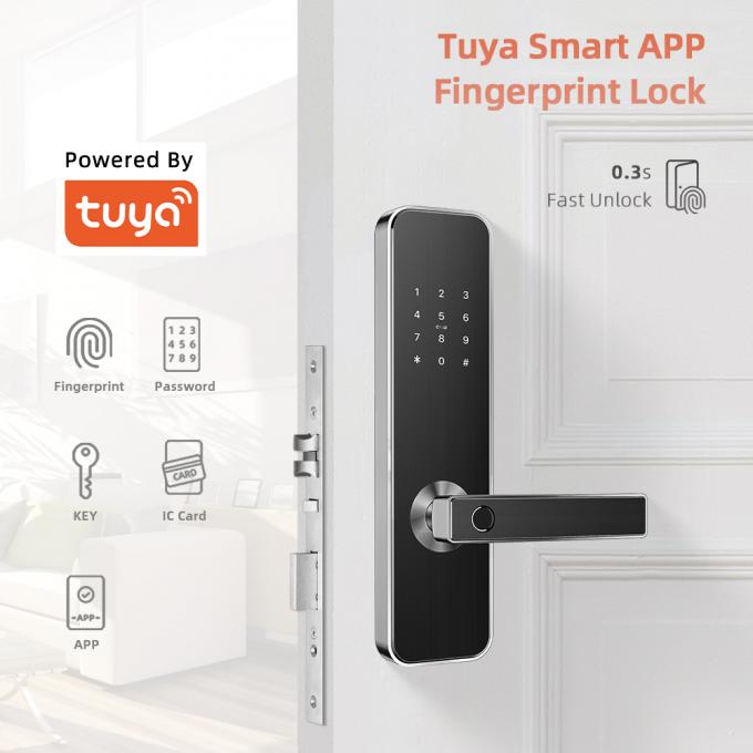 가정 사용을 위한 지적인 Bluetooth 자물쇠 Tuya App 시스템 제어 0