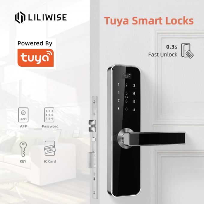 전자 자물쇠 암호 Tuya 호텔 아파트 본사 건물 자물쇠를 위한 똑똑한 자물쇠 0