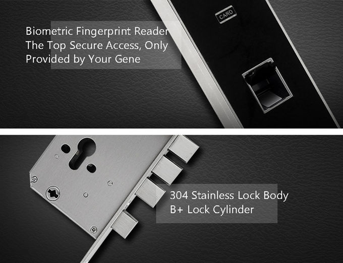 APP 동적인 암호 지문 침실 자물쇠 튼튼한 부호 그리고 키 카드 1
