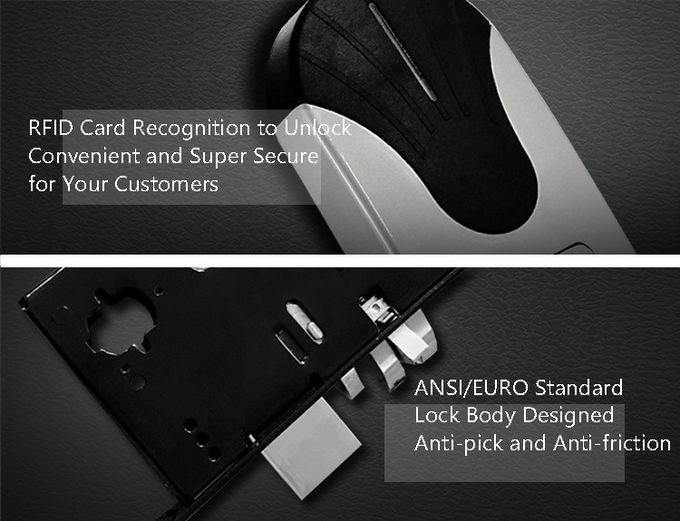 상업적인 디지털 방식으로 RFID 카드 200 카드 자료 용량을 가진 다른 자물쇠 3