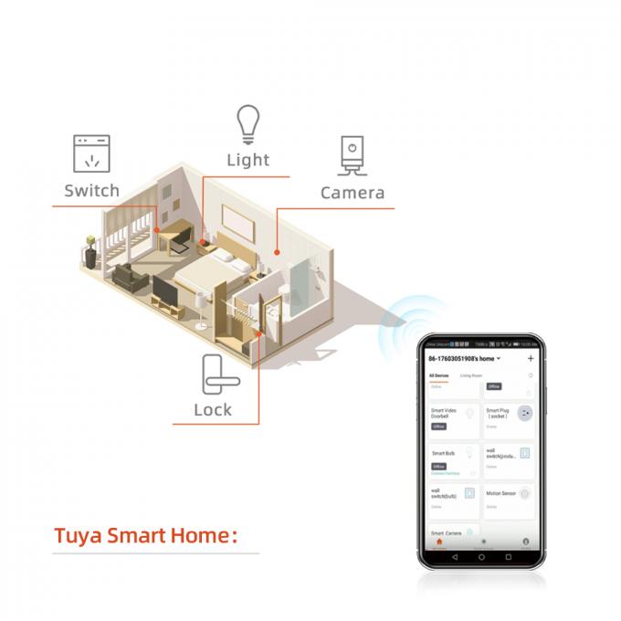 가정 사용을 위한 지적인 Bluetooth 자물쇠 Tuya App 시스템 제어 1