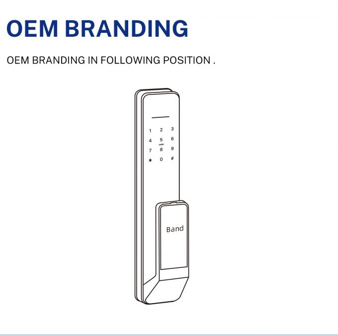 리리위즈 신디자인 완전 자동 잠금 디지털 전자 지문 잠금 투야 APP TTlock 스마트 도어 잠금 36