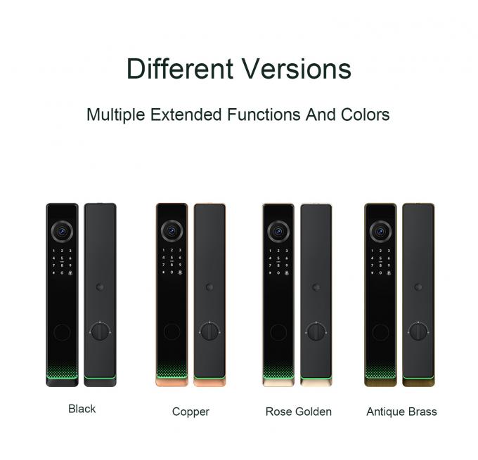 릴리위즈 투야 트락 세라두라스 일렉트리스 와이파이 지문 디지털 카메라 스마트 도어 잠금 카메라 4