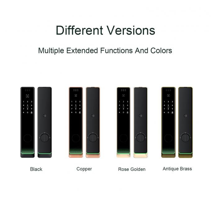 리리위즈 보안 투야 와이파이 세라두라 지능형 전자 스마트 잠금 손가락 표지 비키 트록 디지털 문 스마트 잠금 8