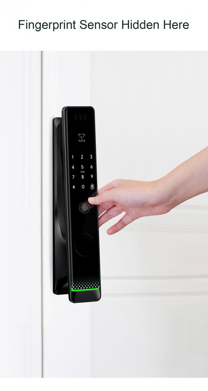 리리위즈 보안 투야 와이파이 세라두라 지능형 전자 스마트 잠금 손가락 표지 비키 트록 디지털 문 스마트 잠금 12