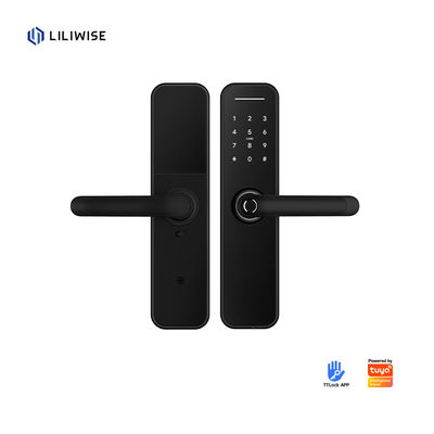 Smart Door Lock with 6V Power 35-60mm Door Thickness and 200 Fingerprint Capacity for Secure Access