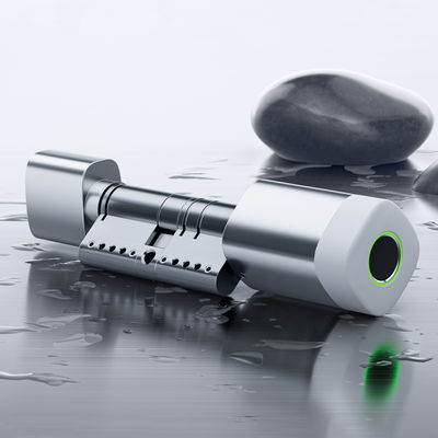 Liliwise 지문 RFID 카드 방수 도어락 조절 가능한 WiFi BLE Tuya Ttlock 스마트 실린더 락 (오래된 기계식 잠금 장치 교체용)