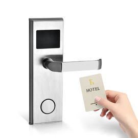 304 스테인리스 카드 점검창 자물쇠, RFID 카드 열쇠가 없는 호텔 자물쇠