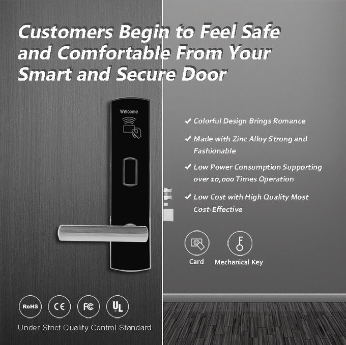 NFC 카드 호텔 사무실을 위한 다른 자물쇠 원격 제어 호텔 안전 0