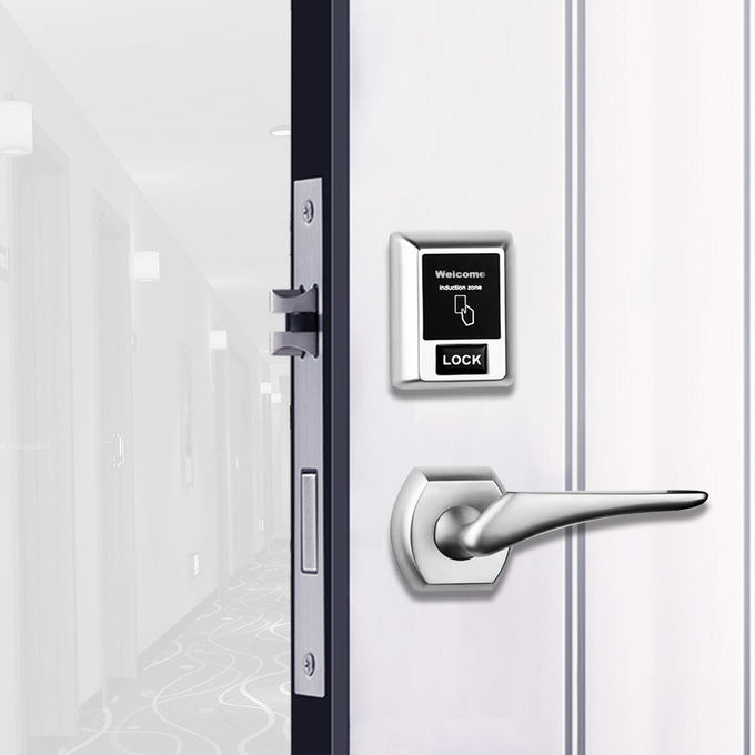 미국 표준 안전 전자 카드 호텔 자물쇠 체계 5 래치 구조 0
